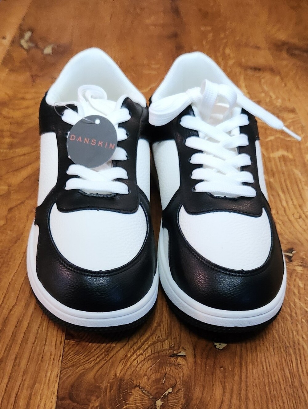 Danskin Memory Foam Black and White Sneakers